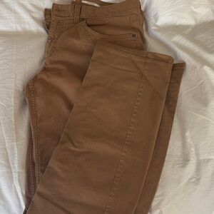 Urban Pipeline Tan Straight-Leg Pants